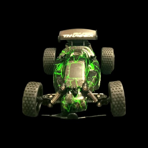 Scale green buggy no - 1/18,