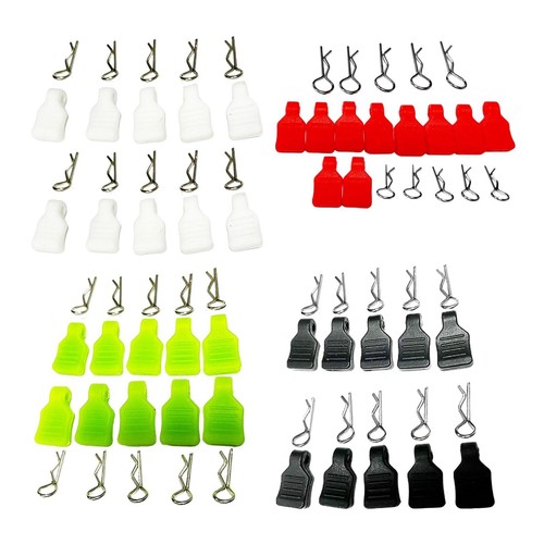 Pieces car body clips r - rc,